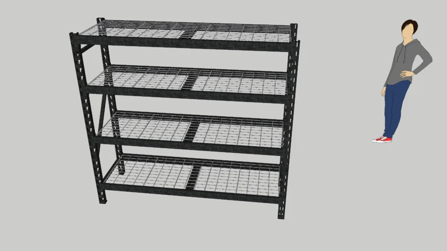 Metal Storage Shelf