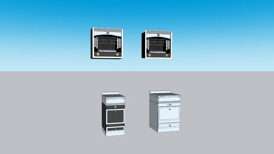 La Cornue Chateau Flamberge & Warming Drawers