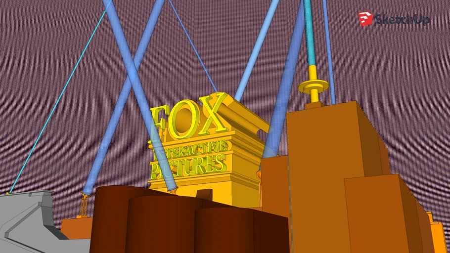 FOX interative pictures logo 2020 a.k.a 20th century fox logo