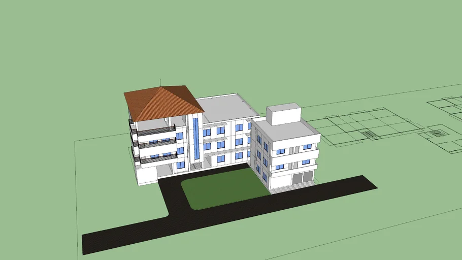 pitched roof