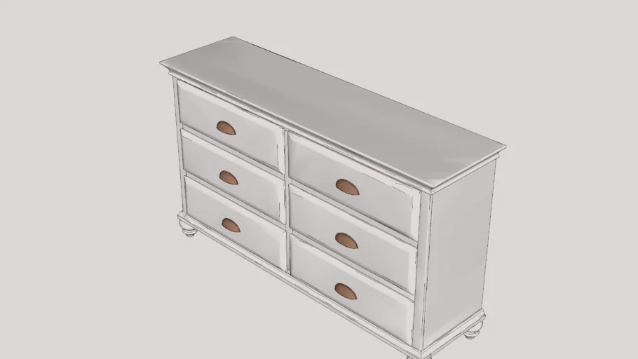 Corinth 6 Drawer Dresser by Simmons Casegoods