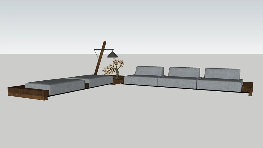 Japanese modern sofa
