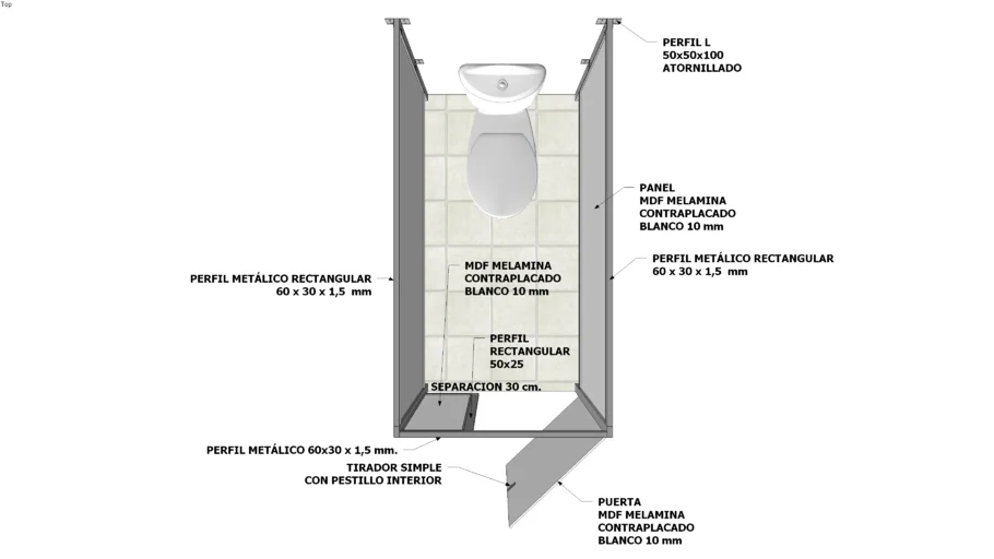 SANITARIO DE BAÑO PUBLICO