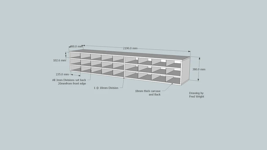 Pigeon Hole unit