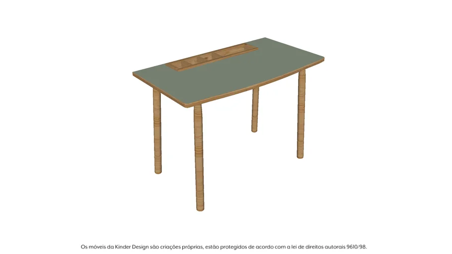 Mesa Carteira Kinder