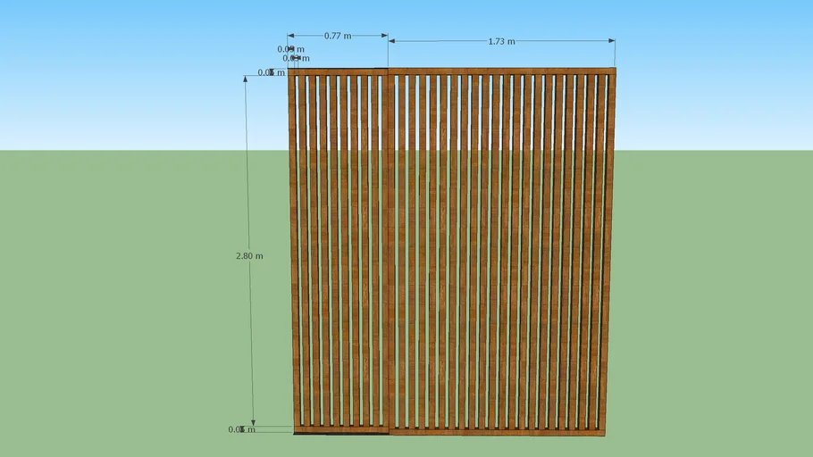 Painel Ripas