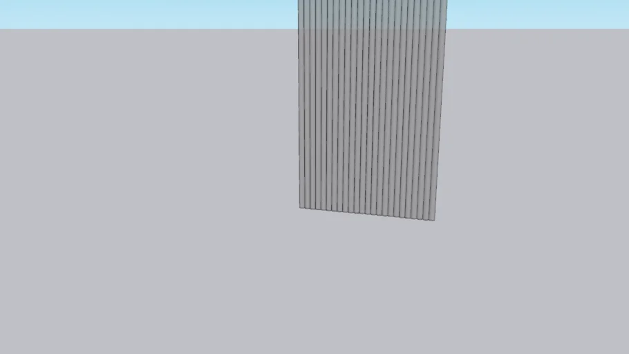 Reeded Glass 