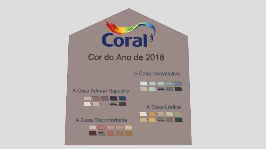 TINTA CORAL 2018