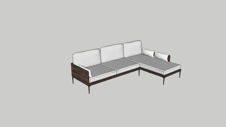 L shape sofa