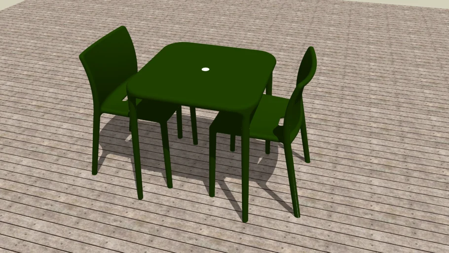 table and chair
