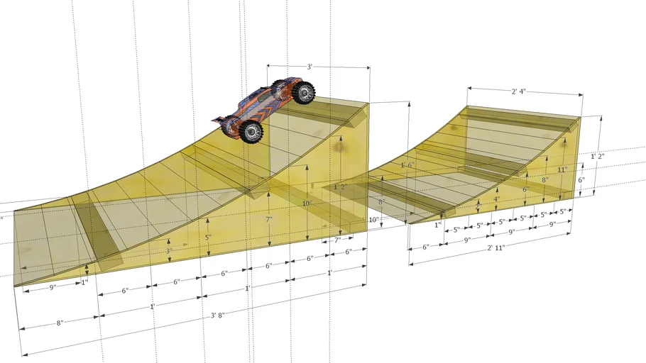RC Jump Ramp
