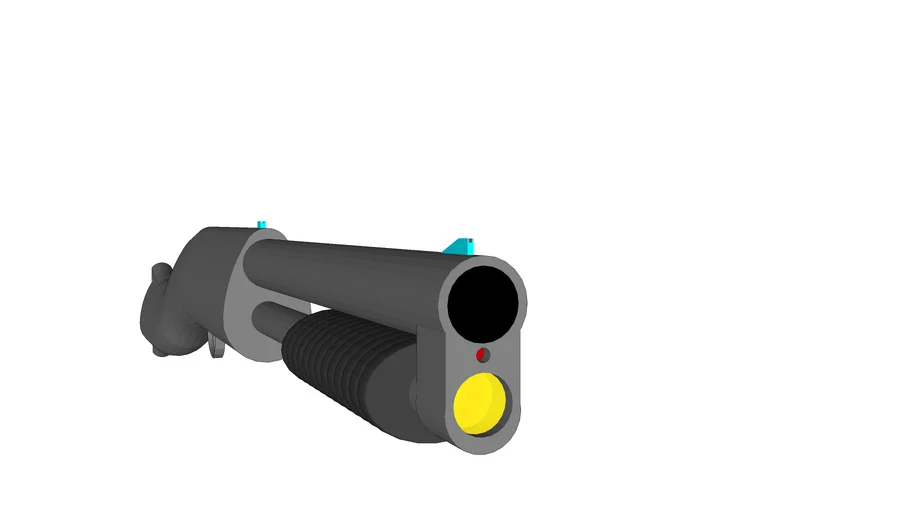 shotgun M445 | 3D Warehouse