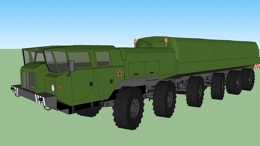 MAZ 543 Heavy Transporter