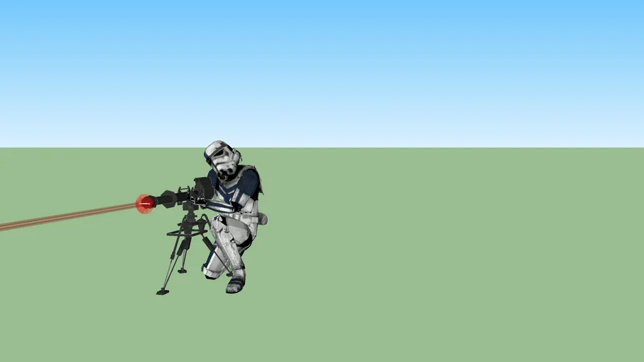 stormtrooper comander bluegunerss