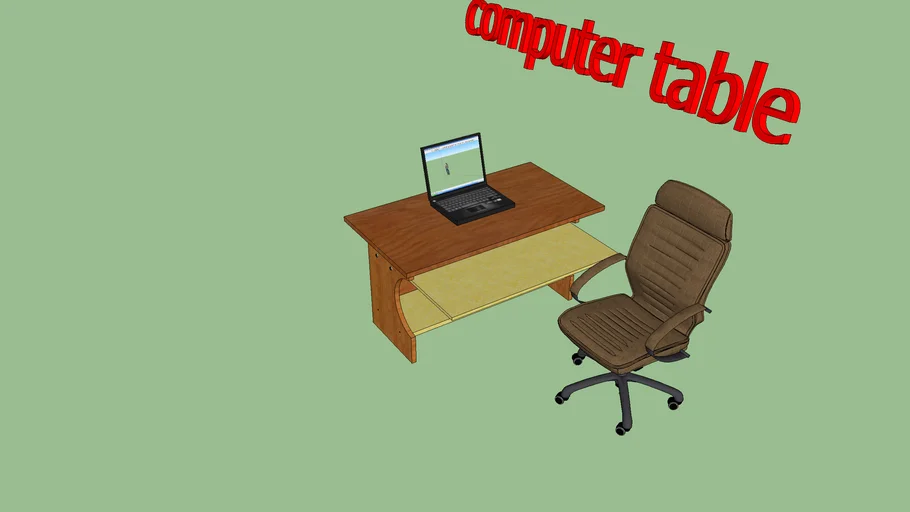computer table