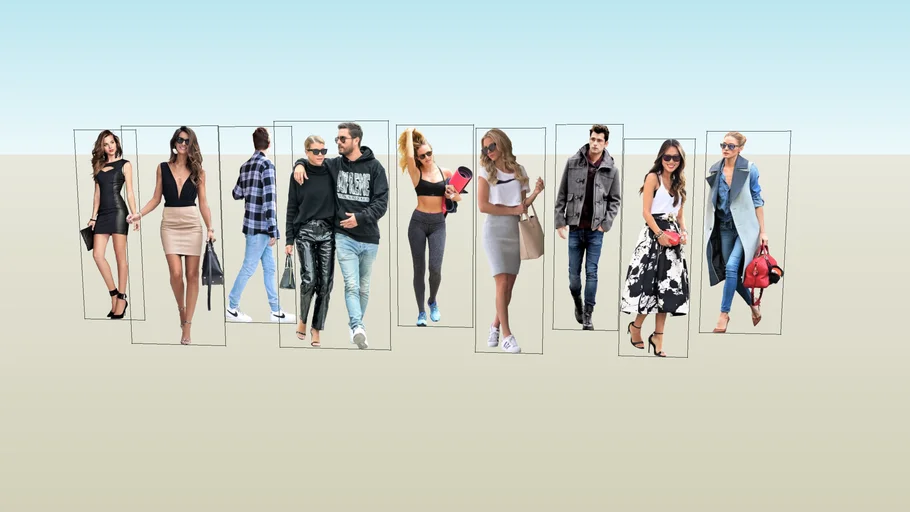 2D people