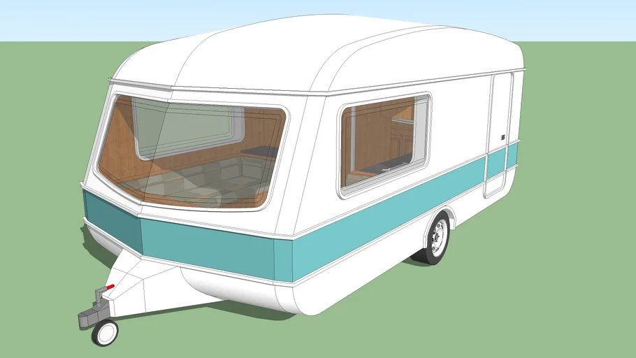Old caravan | 3D Warehouse