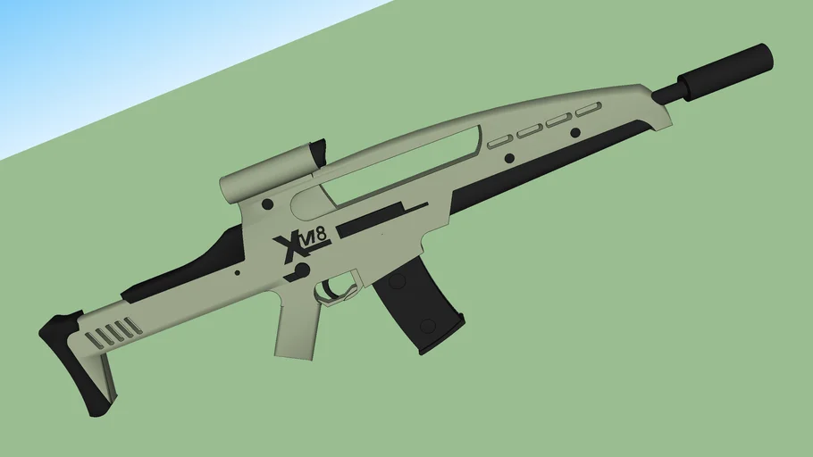 Silenced XM8 Weapon