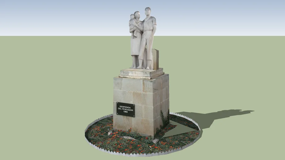 ESTATUA DESPEDIDA DEL PESCADOR - SANTA POLA