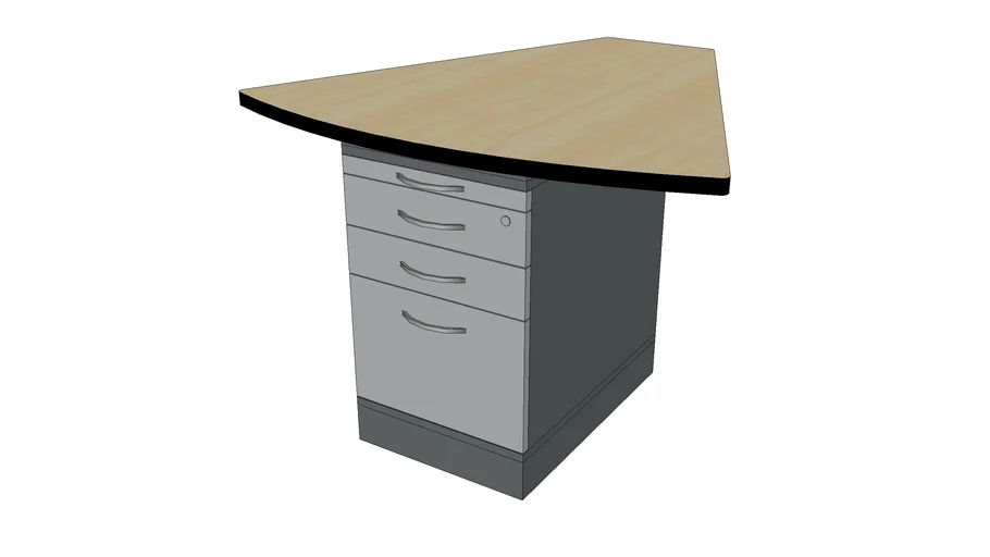 ABB CRS Middledesk Drawer 45° | 3D Warehouse