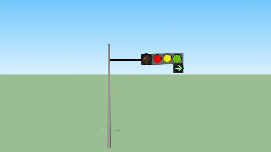 with red arrow turning left