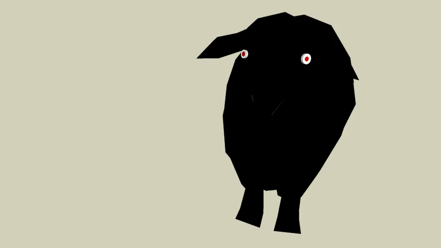 albino black sheep