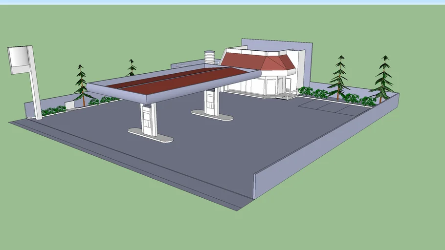 Gasoline Station sample model