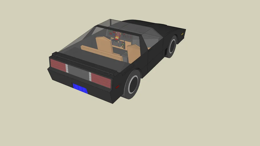 Knight Rider's K.I.T.T | 3D Warehouse
