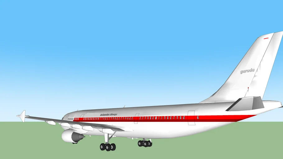 Garuda Indonesia Airways-Airbus A300 (1997)