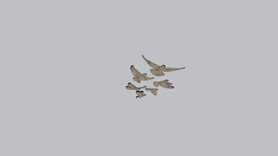 BIRD SCULPTURE WALL ART