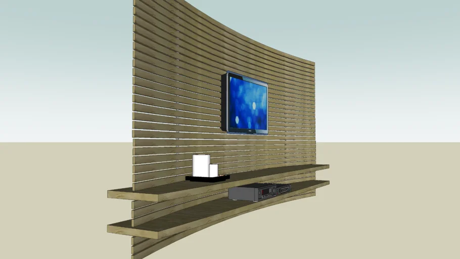 painel curvo