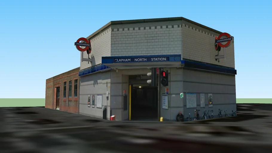 Clapham North Underground Station