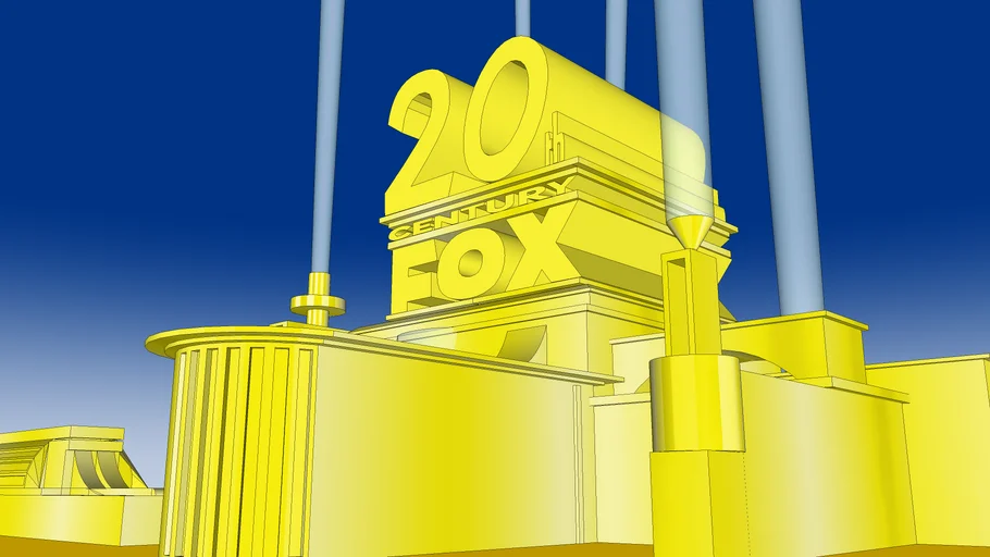 20th Century Fox McDonald's Fox Parody logo Style