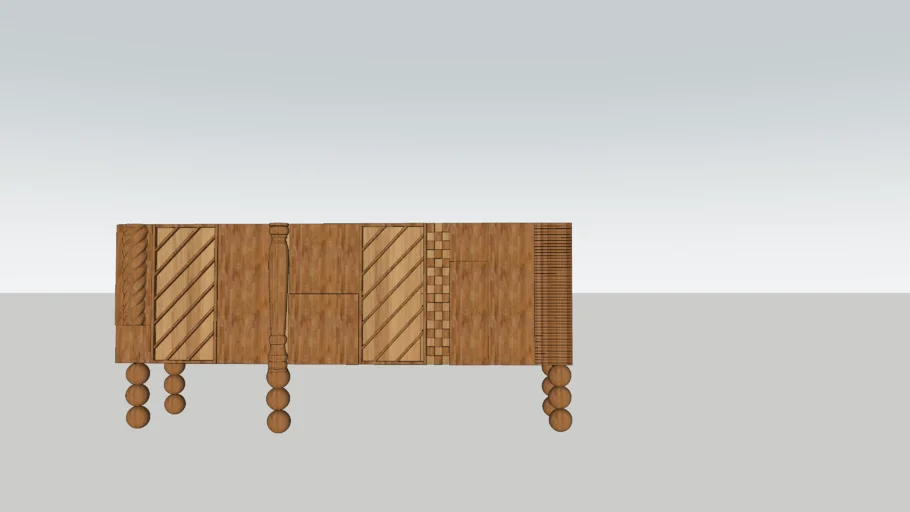 Vintage Console - Model - 3D Warehouse