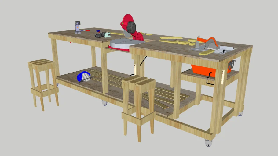 MESA PARA CARPINTERIA