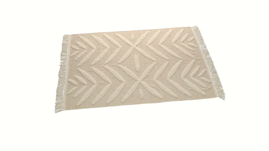 Alfombra Dethra 100% algodón 140 x 200 cm