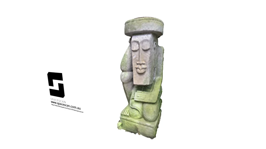 Stone Statue Face