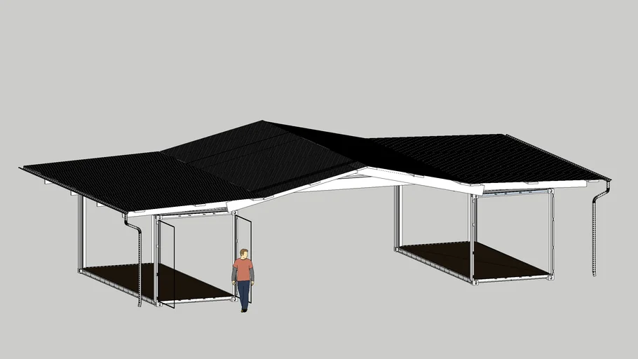 storage container farm area