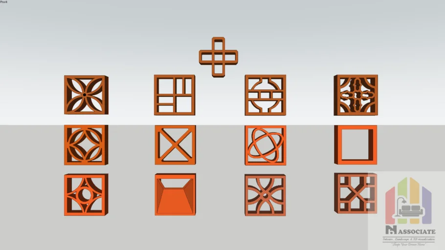terracotta wall block
