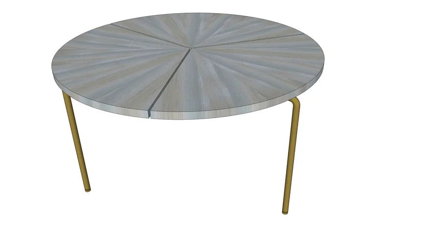 CB-36 Circular Coffee Table Ash
