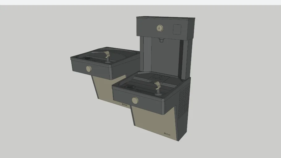 Hi-Lo Drinking Fountain Bottle Filler 