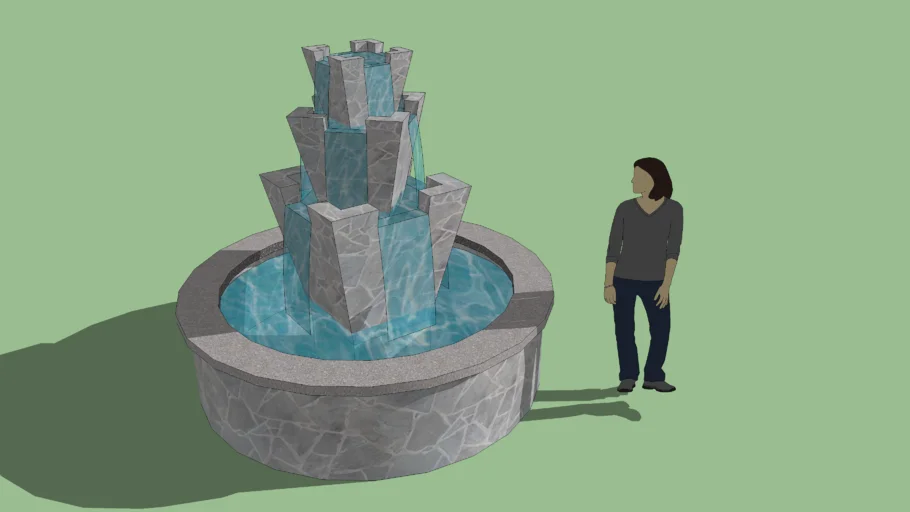 Chinese Garden Fountain