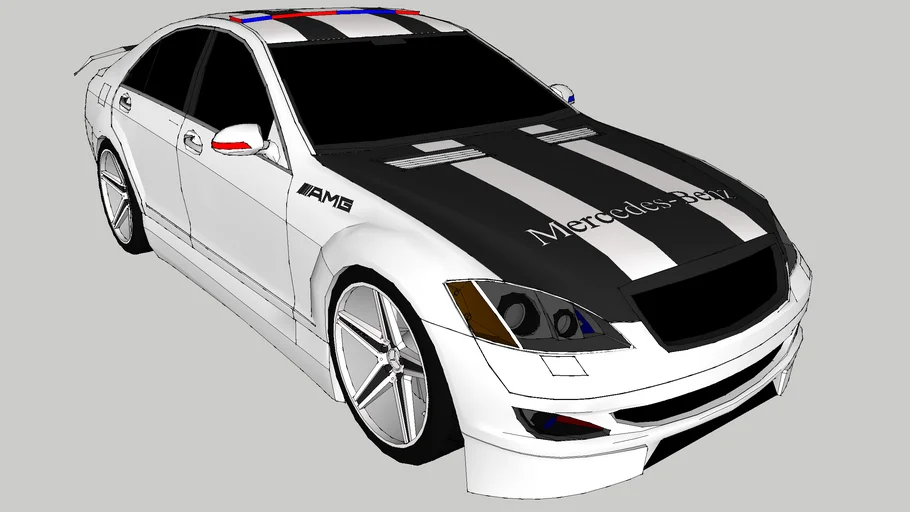 Mercedes-Benz S65 AMG Police Racing Car (Nationwide use)