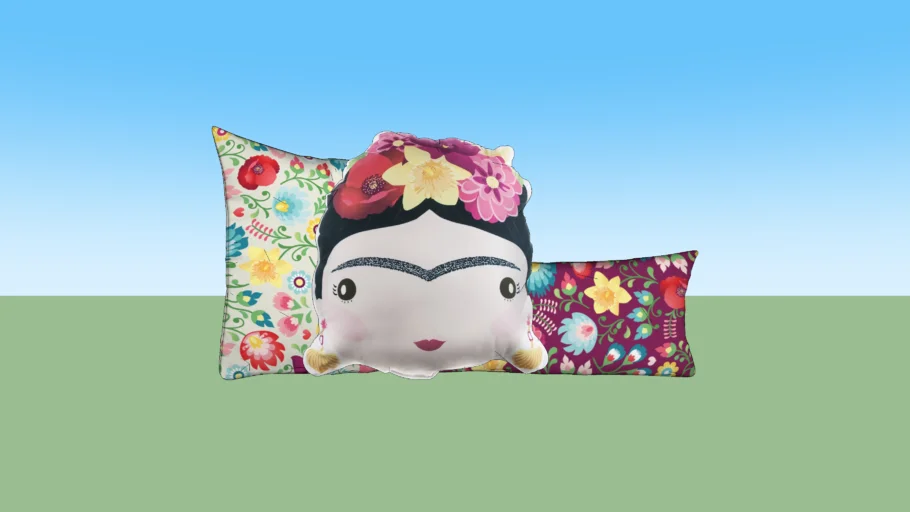 KIT ALMOFADA FRIDA KAHLO