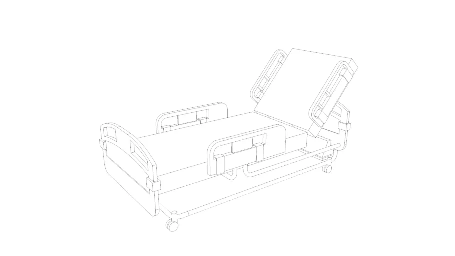 Hospital bed