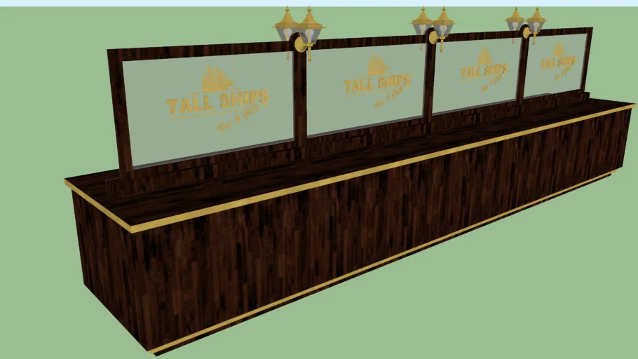 Tall Ships Bar & Cafe Bar Stand, 3 World Trade Center, Marriott Hotel