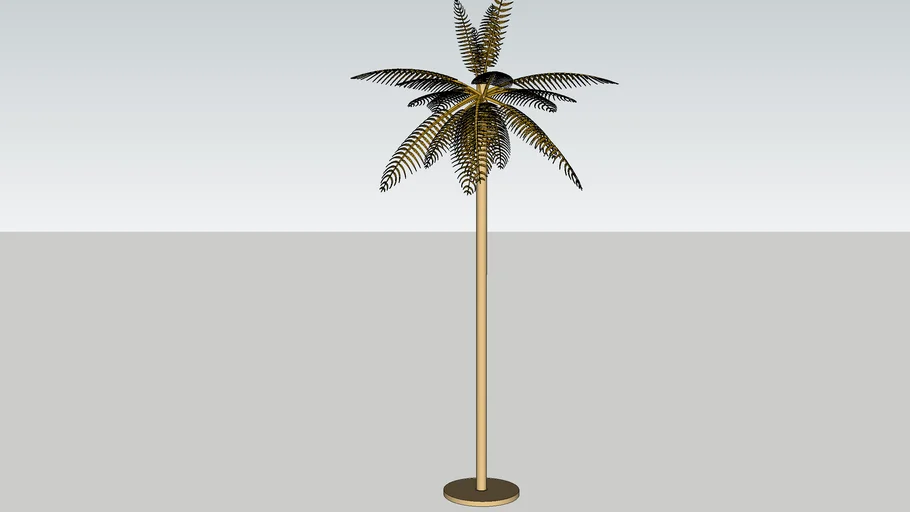 Gold Palm Tree