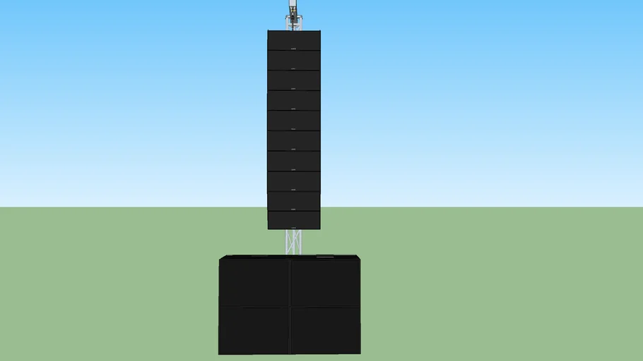 Concert speaker system