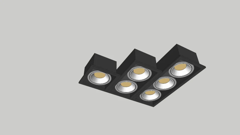 DOWNLIGHT LIGHTING+DOUBLE+EYEBALL LIGHTING