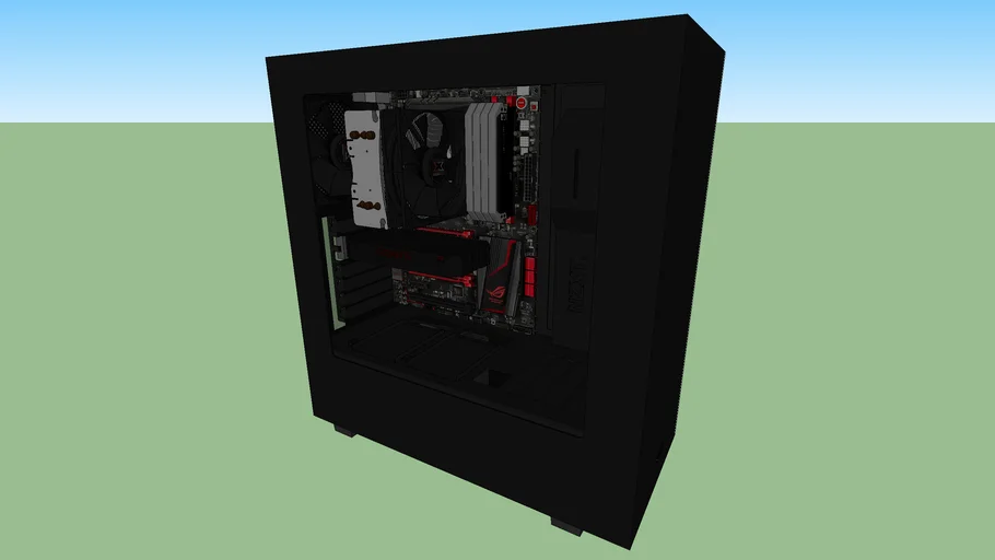 NZXT full pc | 3D Warehouse